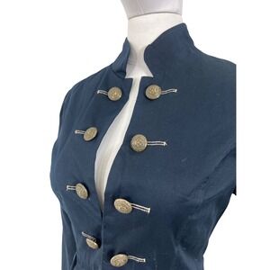 Vintage Charlotte Russe Military Jacket Navy Size L